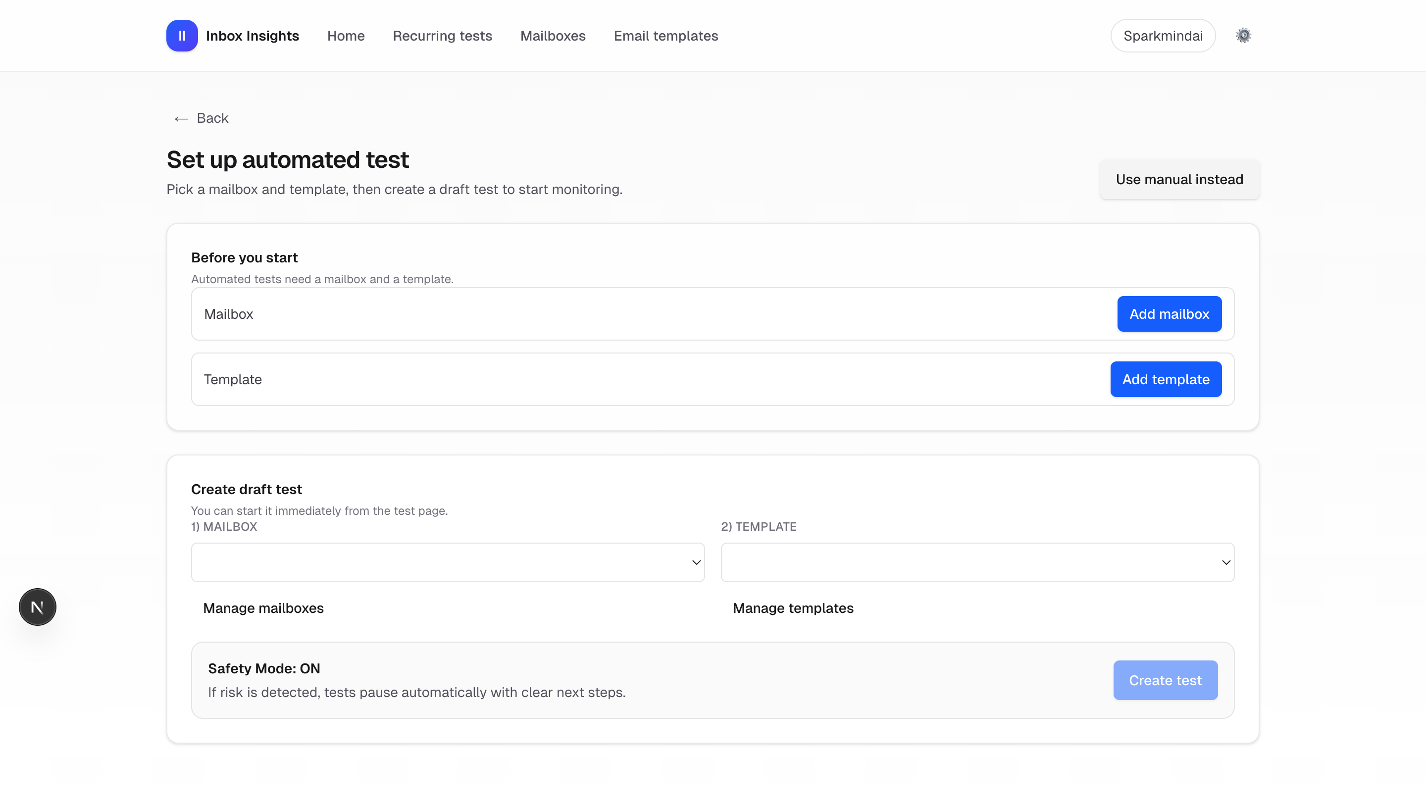 Automated prerequisites prompt